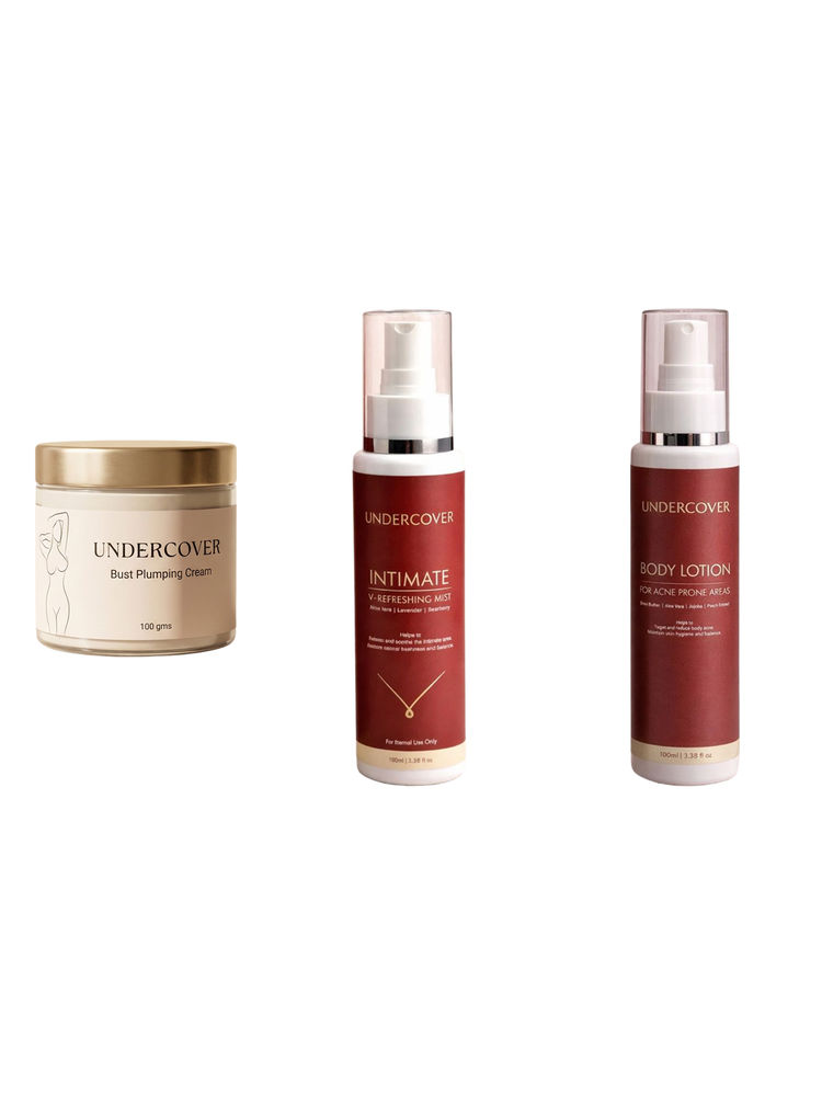 Undercover Intimate V-Refreshing Mist & Bust Plumping Cream & Body Acne Lotion Combo-picture-8