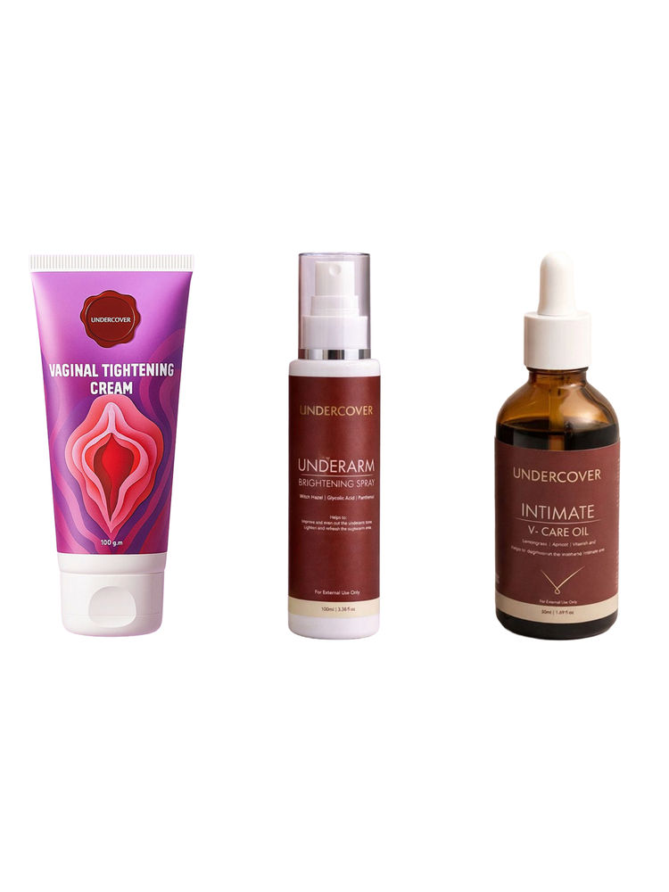Undercover Intimate V-Care Oil & Underarm Brightening Spray & Vaginal Tightening Cream Combo-picture-27