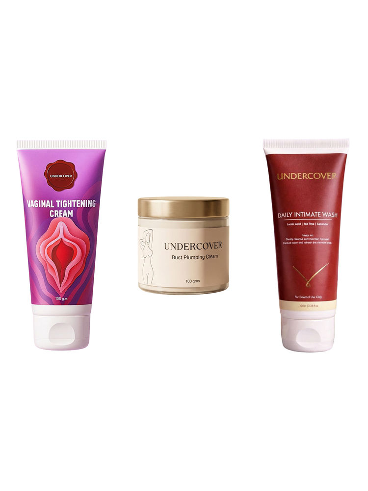 Undercover Bust Plumping Cream & Vaginal Tightening Cream & Daily Intimate Wash Combo-picture-22