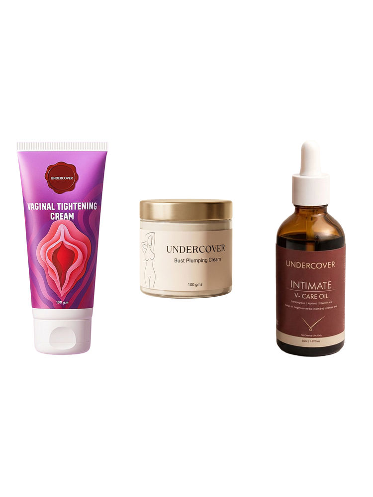 Undercover Intimate V-Care Oil & Bust Plumping Cream & Vaginal Tightening Cream Combo-picture-20