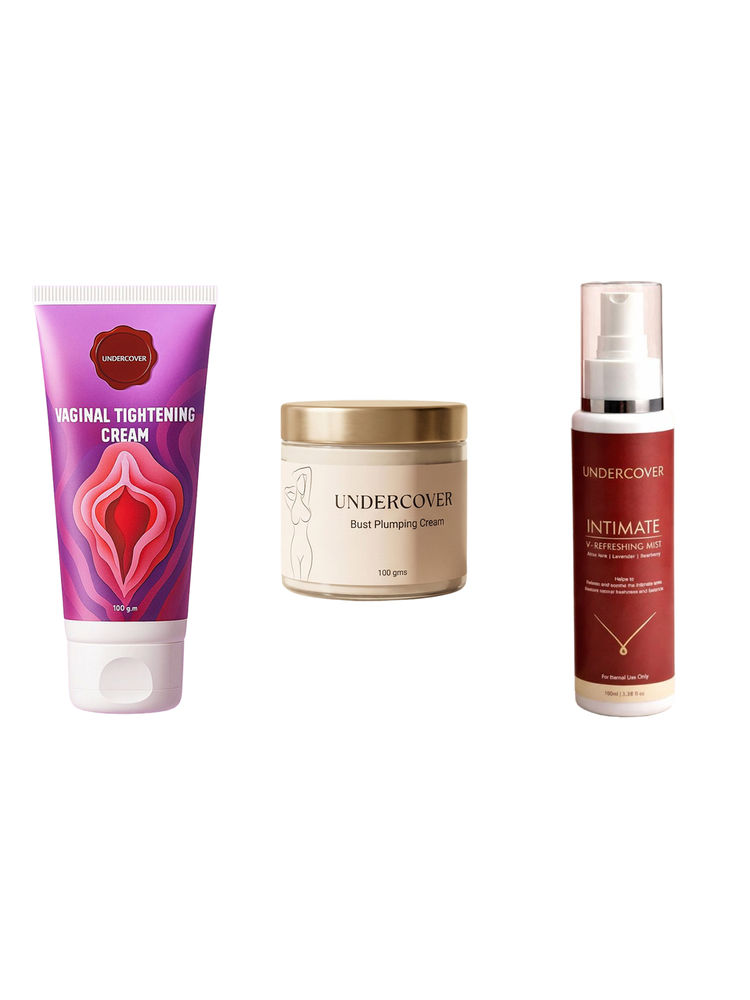 Undercover Intimate V-Refreshing Mist & Bust Plumping Cream & Vaginal Tightening Cream Combo-picture-33