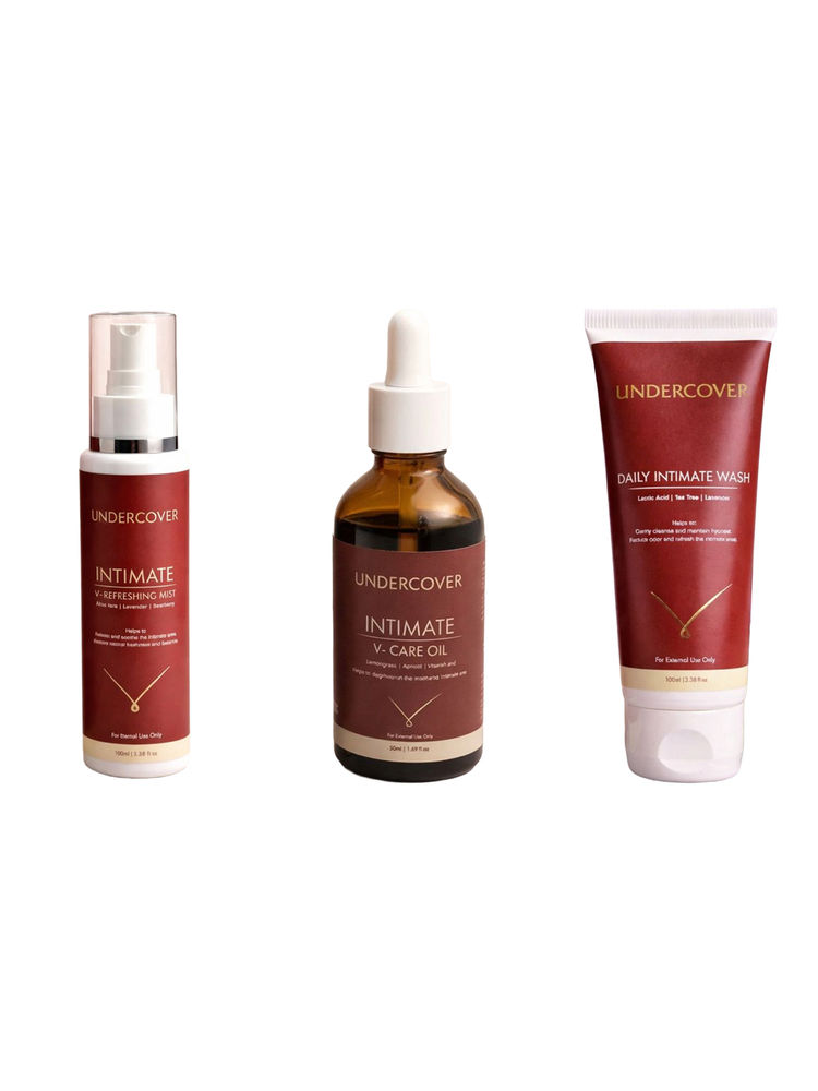 Undercover Intimate V-Refreshing Mist & Intimate V-Care Oil & Daily Intimate Wash Combo-picture-5