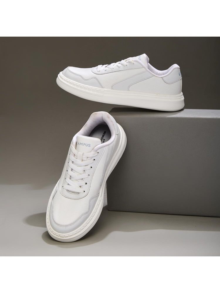 Campus DROID Women White Sneakers-picture-17