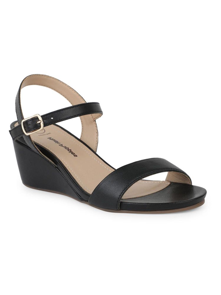 Hush Puppies Women Black Stylish Sandal Heels-picture-19