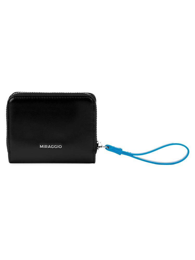 MIRAGGIO Black Solid Pu Wallet-picture-12