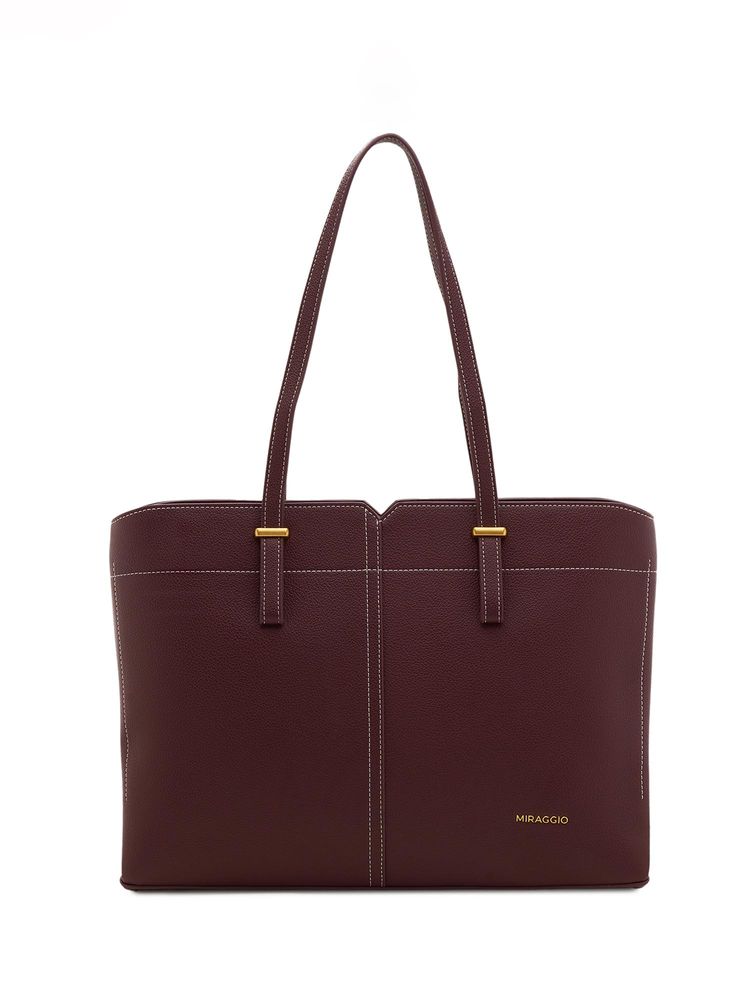 MIRAGGIO Isadora 13" laptop Shoulder Tote Bag-picture-12