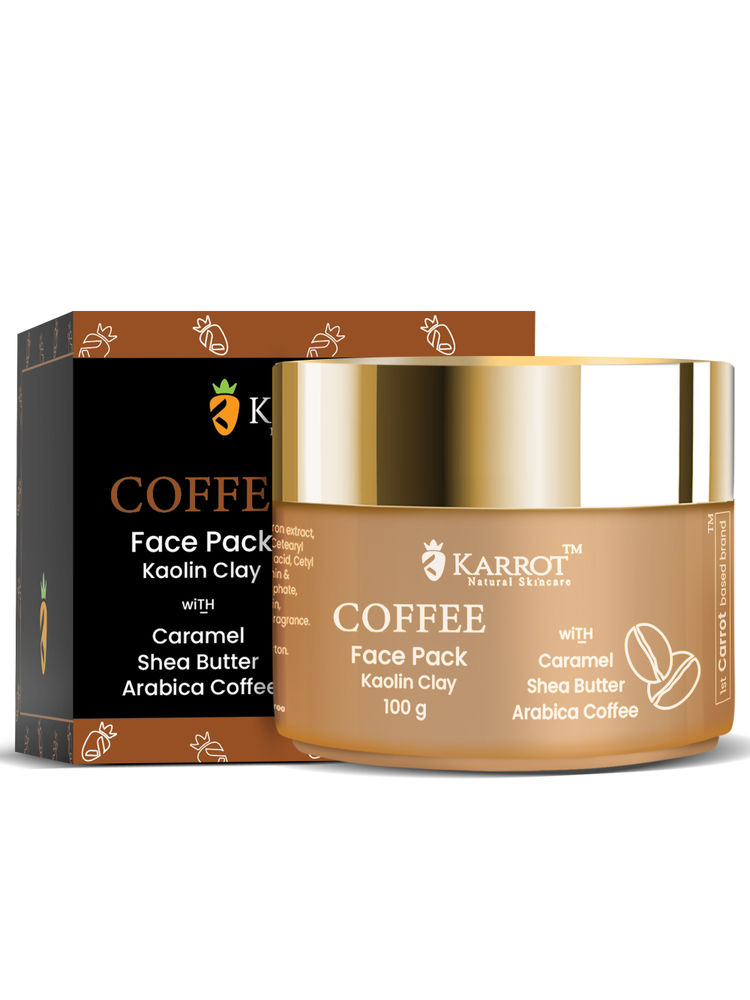 KARROT Natural Skincare Coffee Face Pack For De-Tanning & Deep Cleansing-image-2