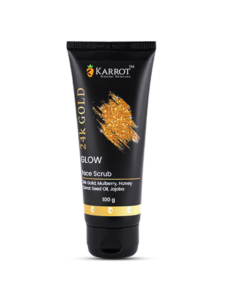 karrot cosmetics KARROT Natural Skincare 24K Gold Face Scrub-picture-12