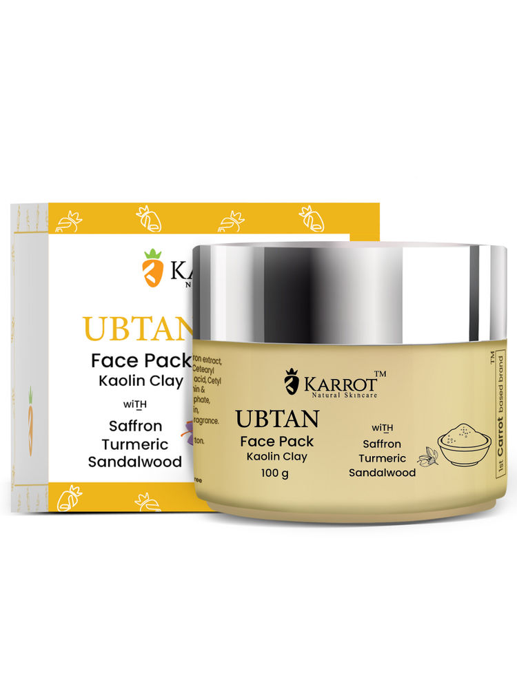 karrot cosmetics KARROT Natural Skincare Ubtan Turmeric Face Pack-picture-21
