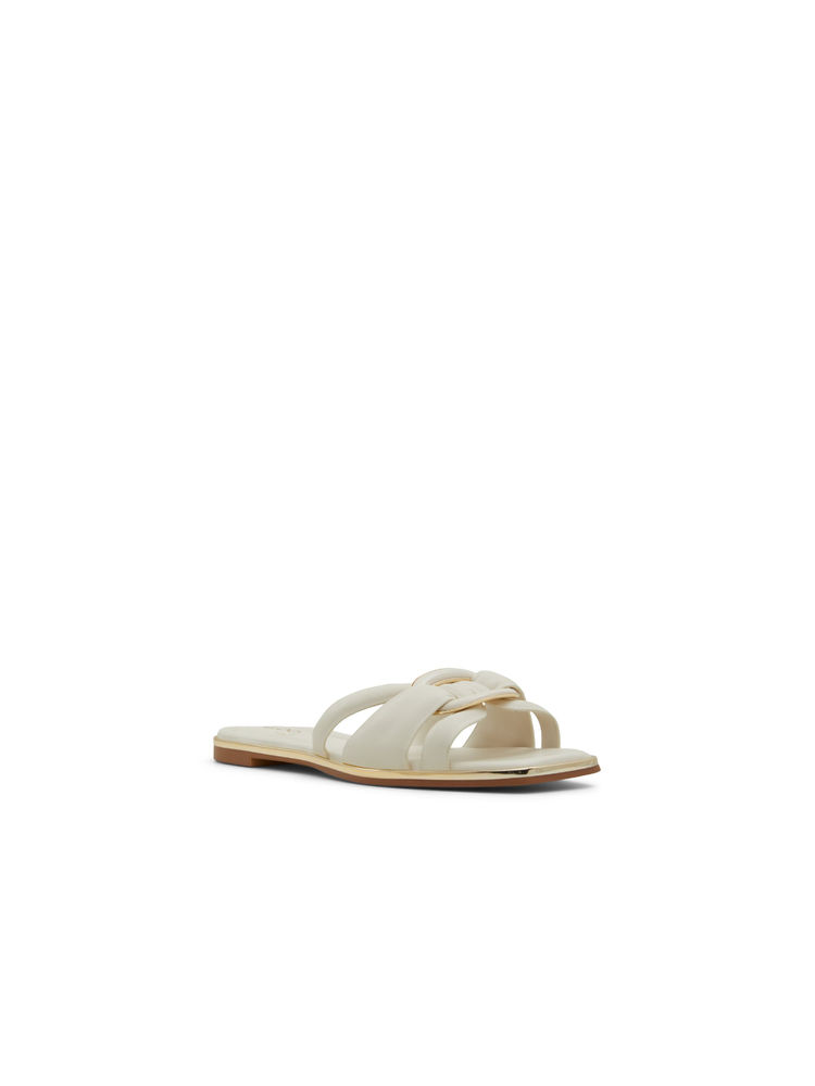 Aldo Women Off White Flats-picture-27