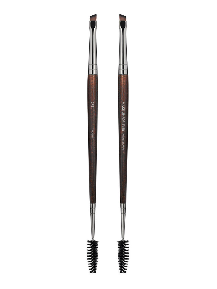 MAKE UP FOR EVER Double-Ended Angled Eyebrow And Eyelash Brush - 274-picture-12