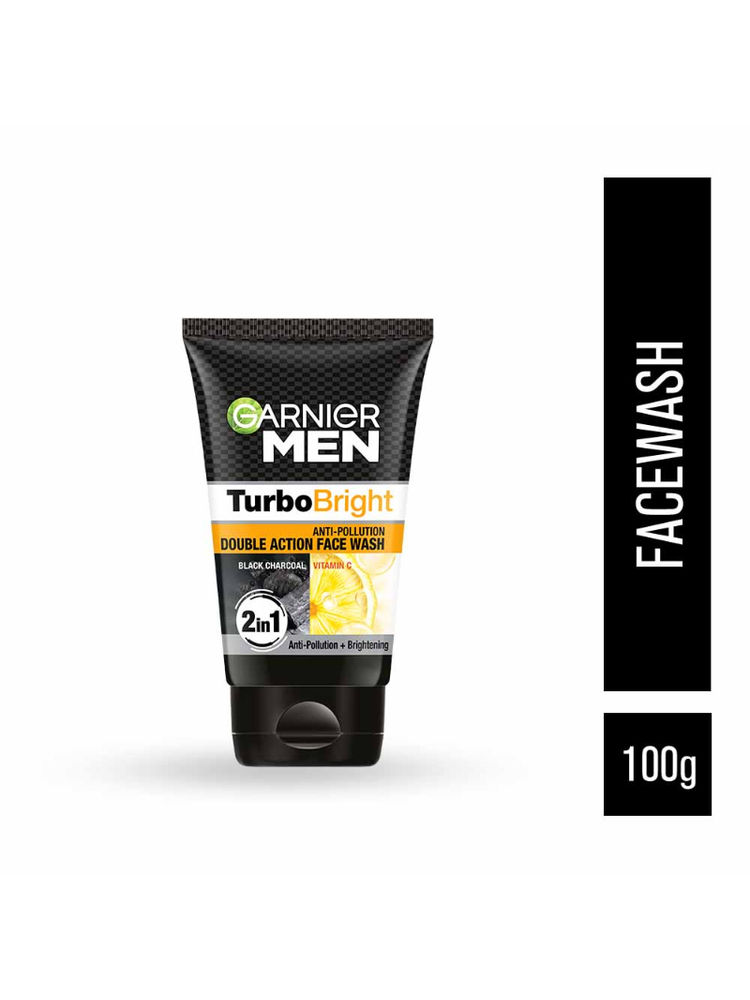 Garnier Men Turbo Bright Anti-Pollution Double Action Face Wash-picture-24