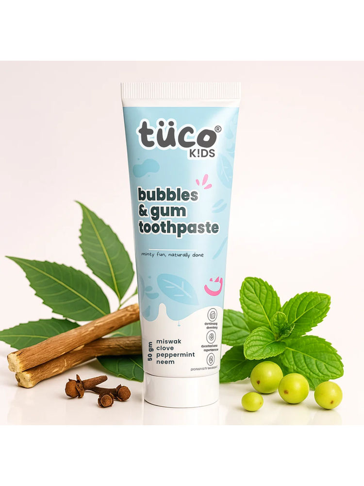 TuCo Kids Bubbles & Gum Anticavity Toothpaste