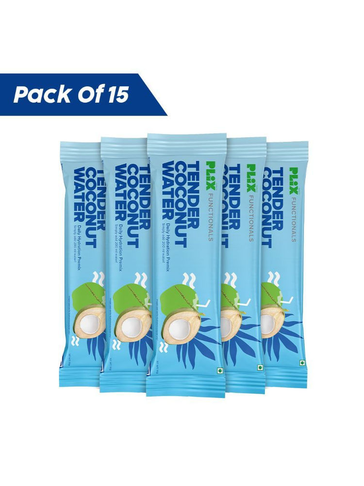 PLIX Tender Coconut Water Premix Powder for an Instant Energy fix, Daily Hydration & Healthy Skin