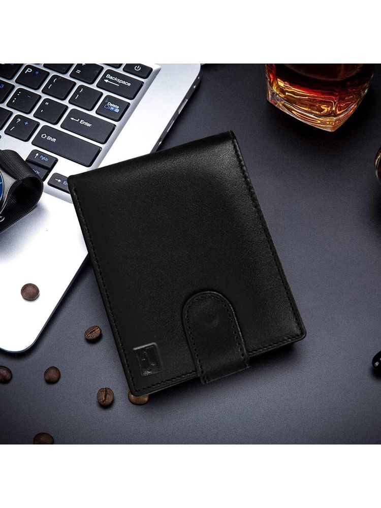 Cimoni Genuine Leather Men Black Wallet-picture-17