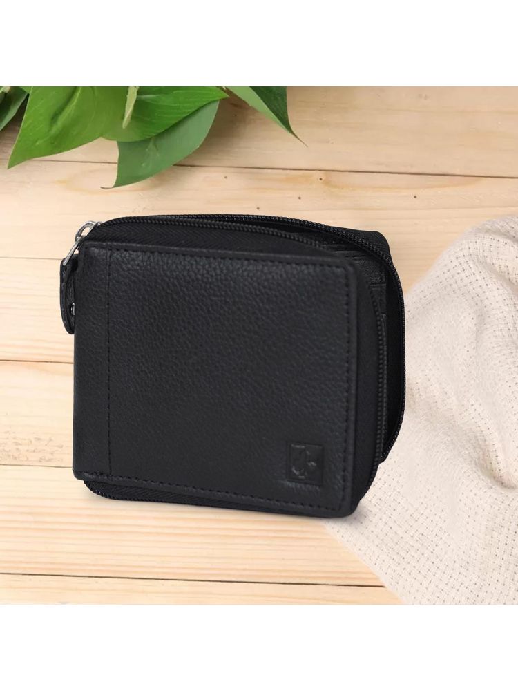 Cimoni Classy Slim Design Black Wallet-image-25