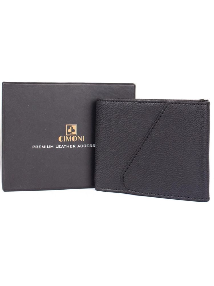 Cimoni Men Leather Black Wallet-picture-10