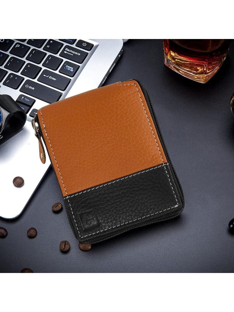 Cimoni Premium Genuine Leather Tan Wallet-picture-17