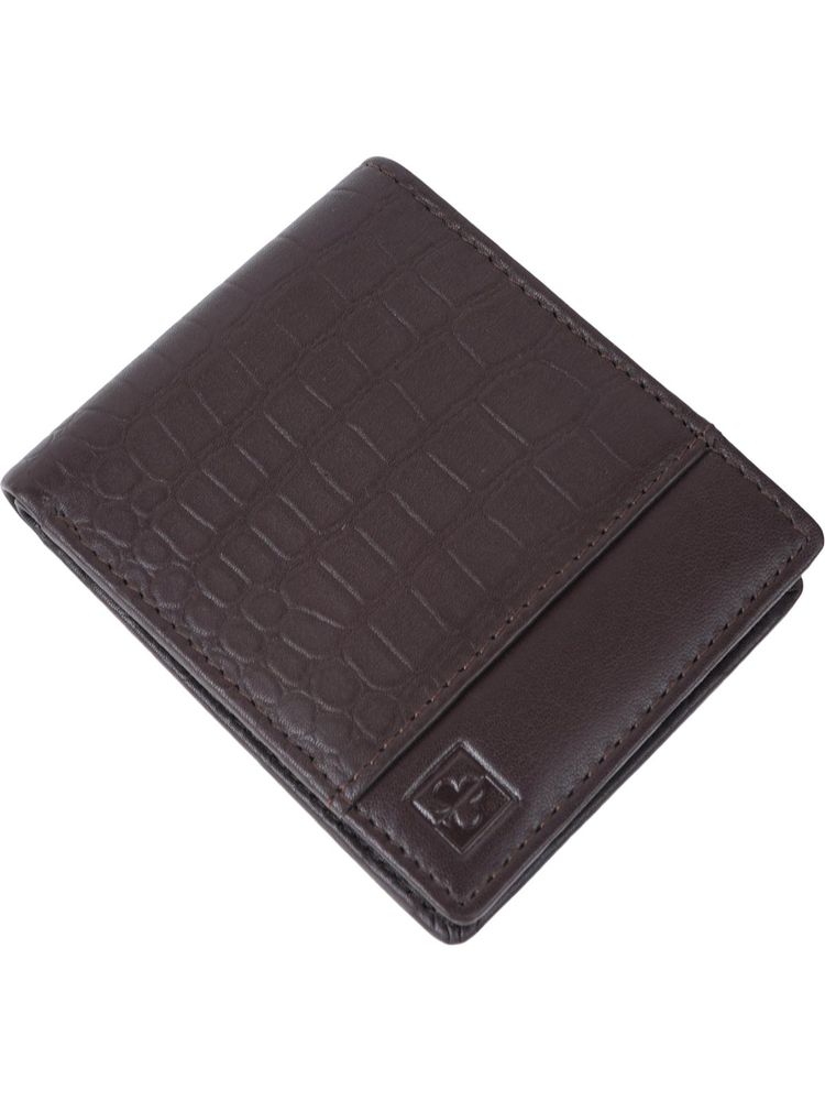 Cimoni Casual Leather Ultra Slim Strong Stitching Brown Wallet-picture-26