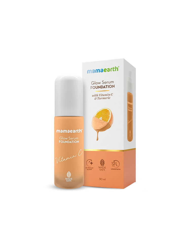 Mamaearth Glow Serum Foundation With Vitamin C & Turmeric For 12-hour Long Stay-picture-11