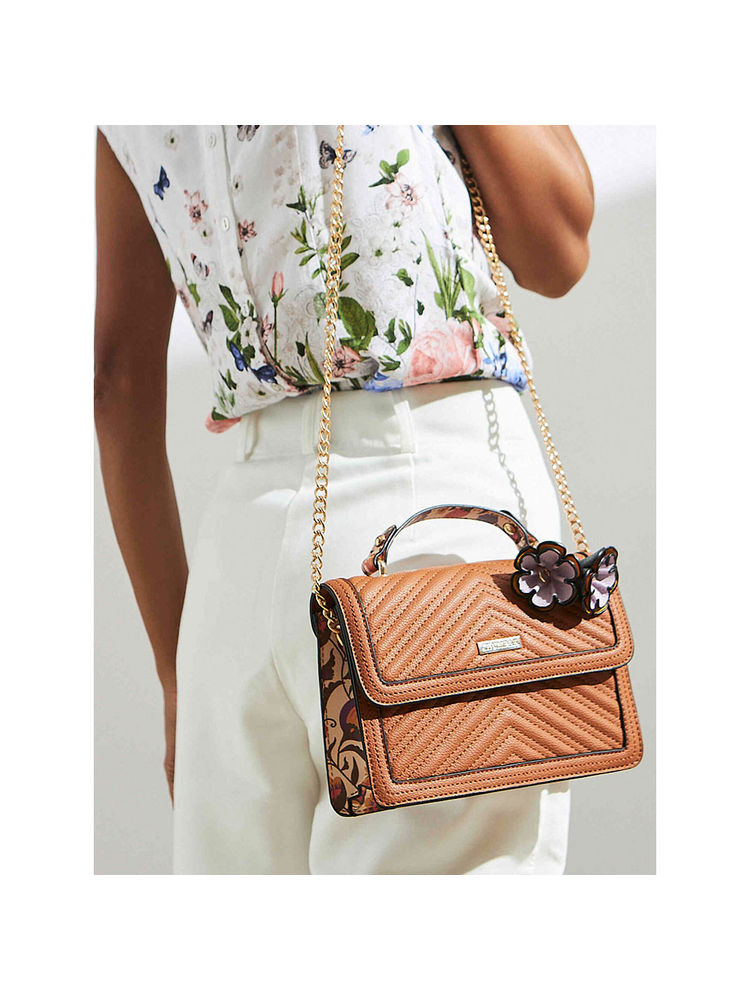 Chumbak Valley Bloom Quilted Sling Bag-picture-10