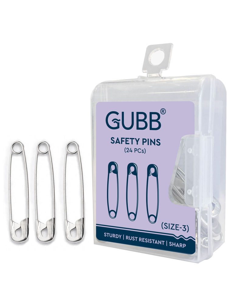 GUBB Safety Pins For Clothes - Medium