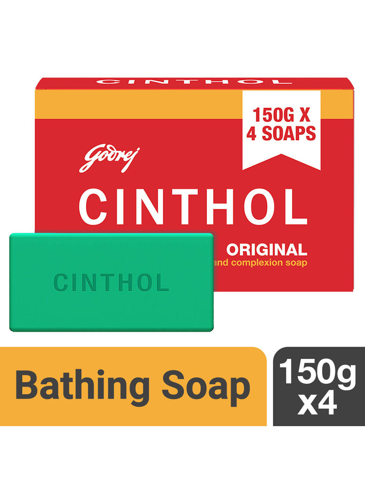 Cinthol Original Soaps For Bath - Pack of 4-picture-25