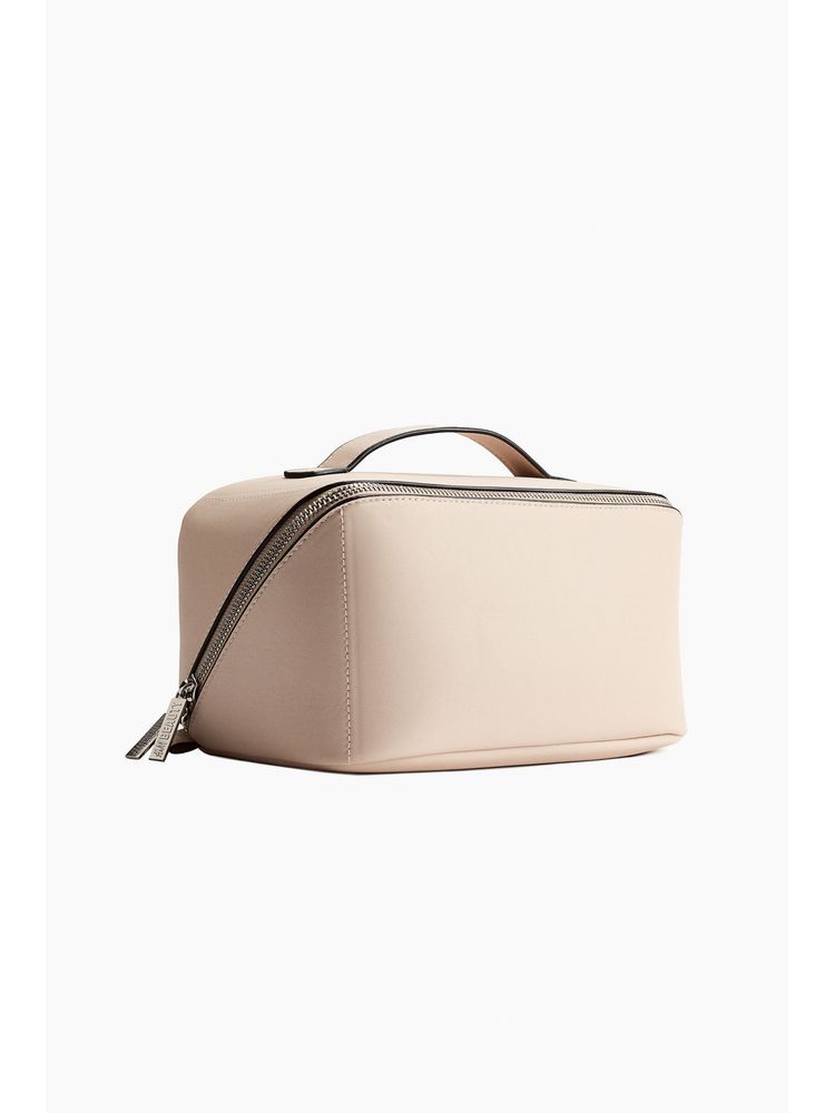 H&M Boxy Wash Bag - Beige