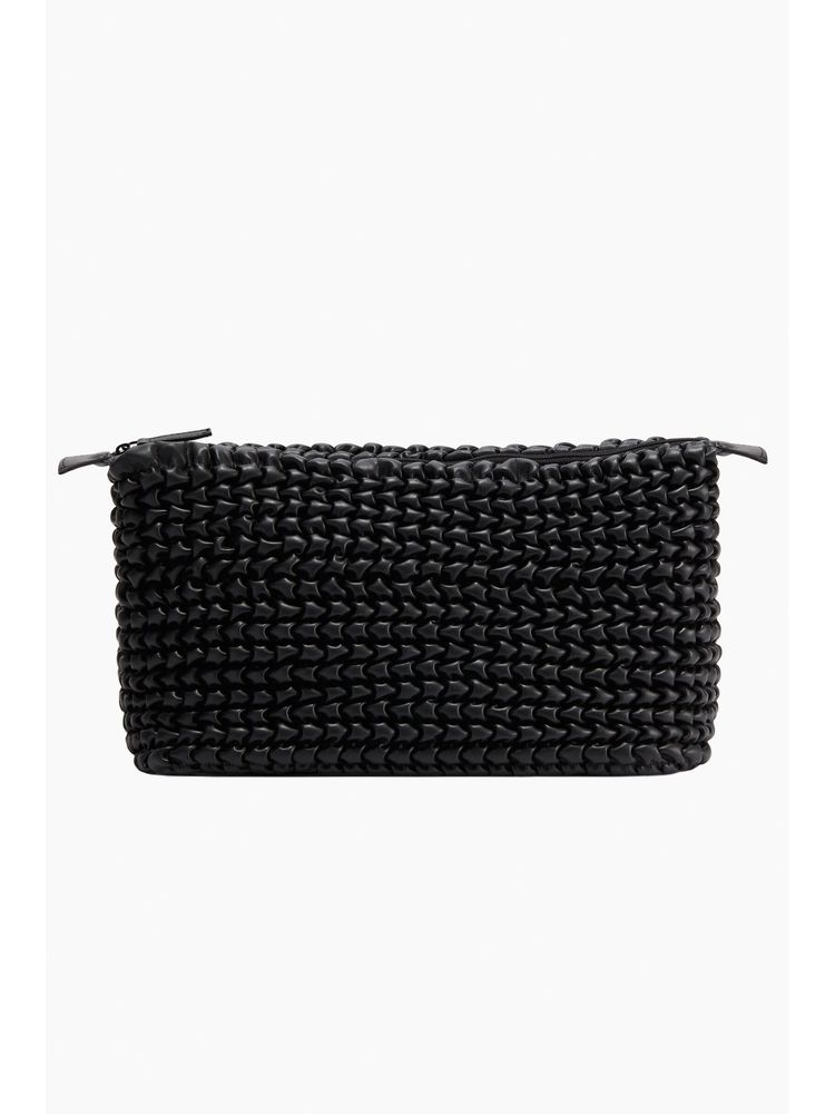 H&M Quilted Wash Bag - Black-picture-11