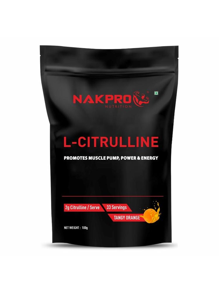 NAKPRO L-Citrulline Powder - Tangy Orange-picture-13