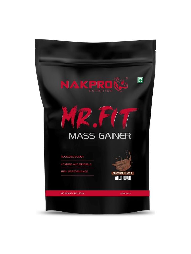 NAKPRO Mr. Fit Mass Gainer - Chocolate