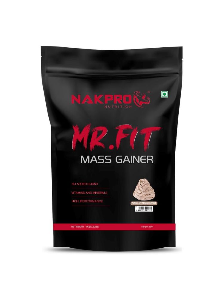 NAKPRO Mr. Fit Mass Gainer - Cream Chocolate
