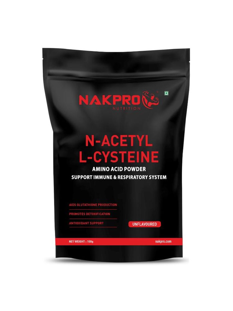NAKPRO N-Acetyl L-Cysteine Pre Workout Supplement - Unflavoured-picture-18