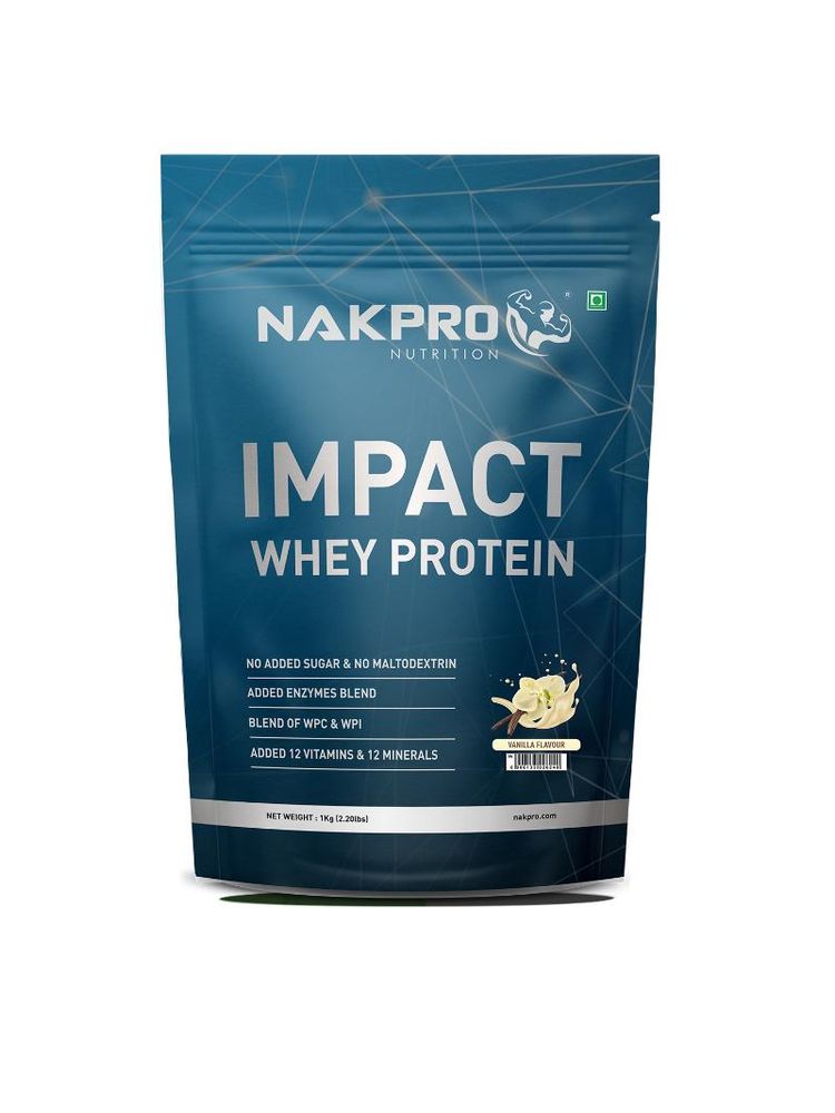 NAKPRO Impact Whey Protein Powder - Vanilla-picture-20