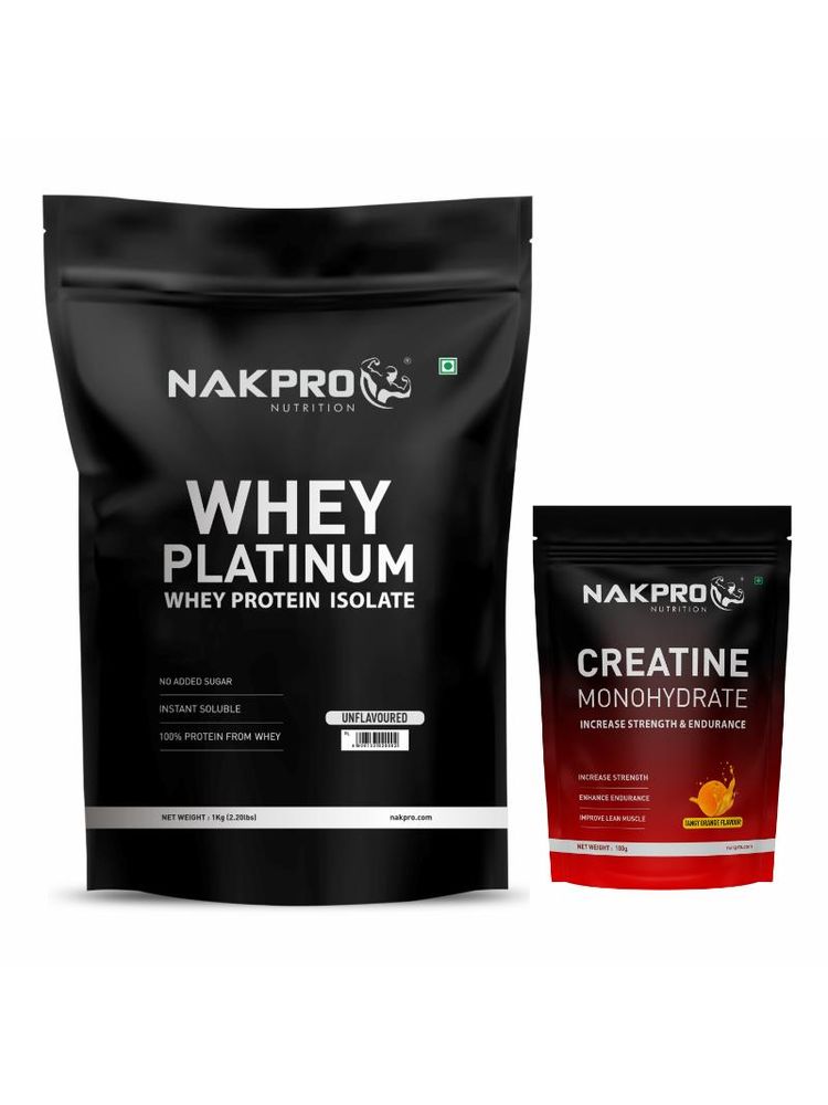 NAKPRO Platinum Whey Protein Isolate Unflavoured With Creatine Monohydrate Tangy Orange-image-19