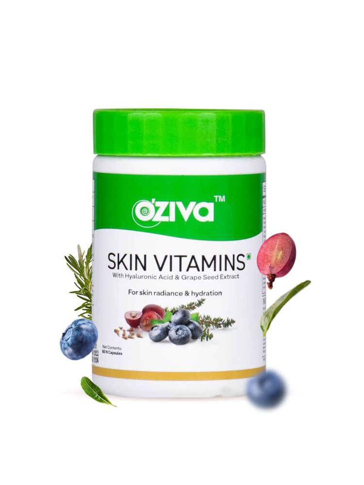 OZiva Skin Vitamins With Hyaluronic Acid & Grape Seed Extract for Skin Radiance & Hydration-picture-15