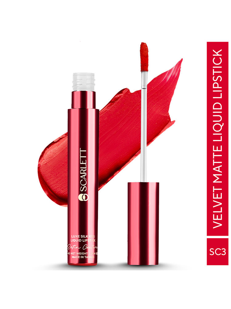 Scarlett Cosmetic Luxe Silk Kiss Liquid Lipstick 300N-image-22