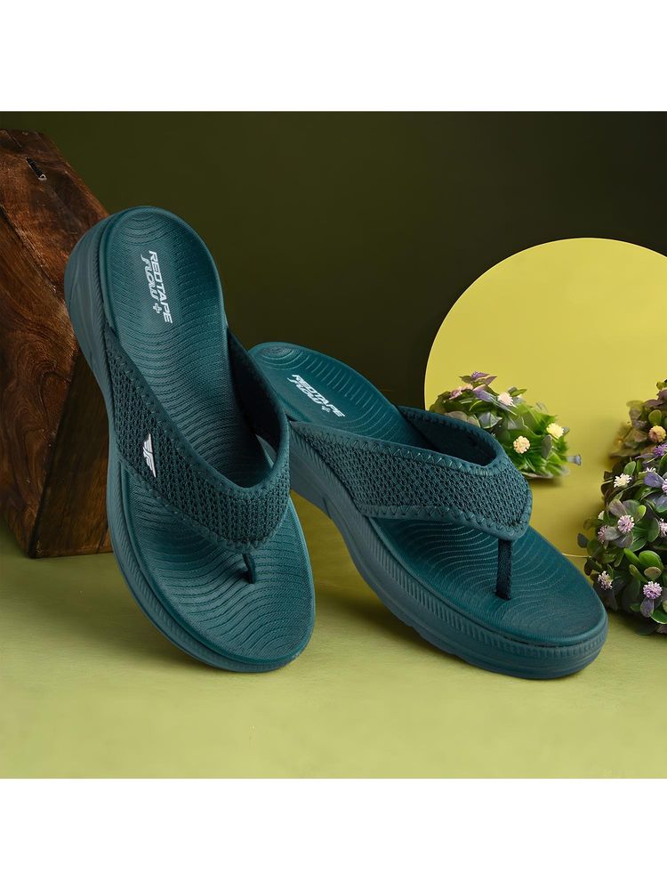 Red Tape Womens Thomes Sandals Green-image-0