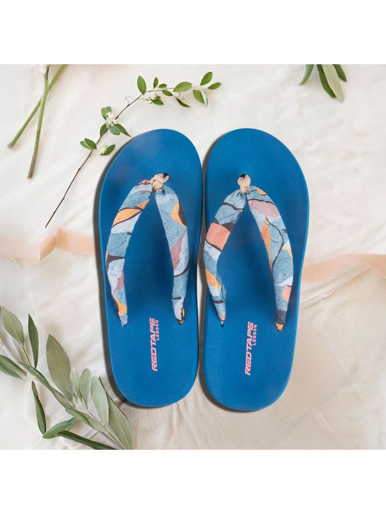 Red Tape Womens Eva Comfort Flipflop Navy Blue-picture-32