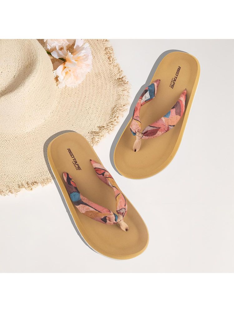 Red Tape Womens Eva Comfort Flipflop Beige-picture-26