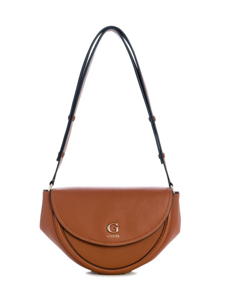 guess fashion Guess Coleen Brown Women Snap Button Solid Shoulder Bag-picture-22