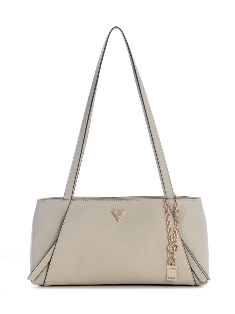 guess fashion Guess Devon Taupe Women Zipper Solid Shoulder Bag-picture-12