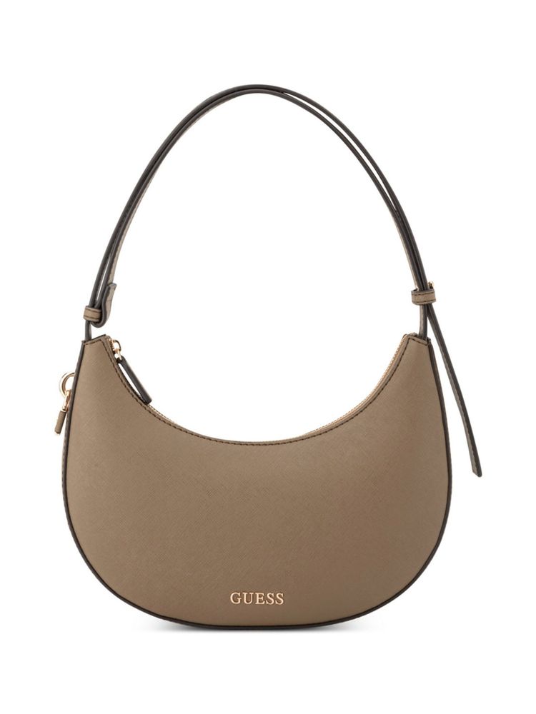 Guess Matilda Women Zipper Solid Hobo Bag-image-14