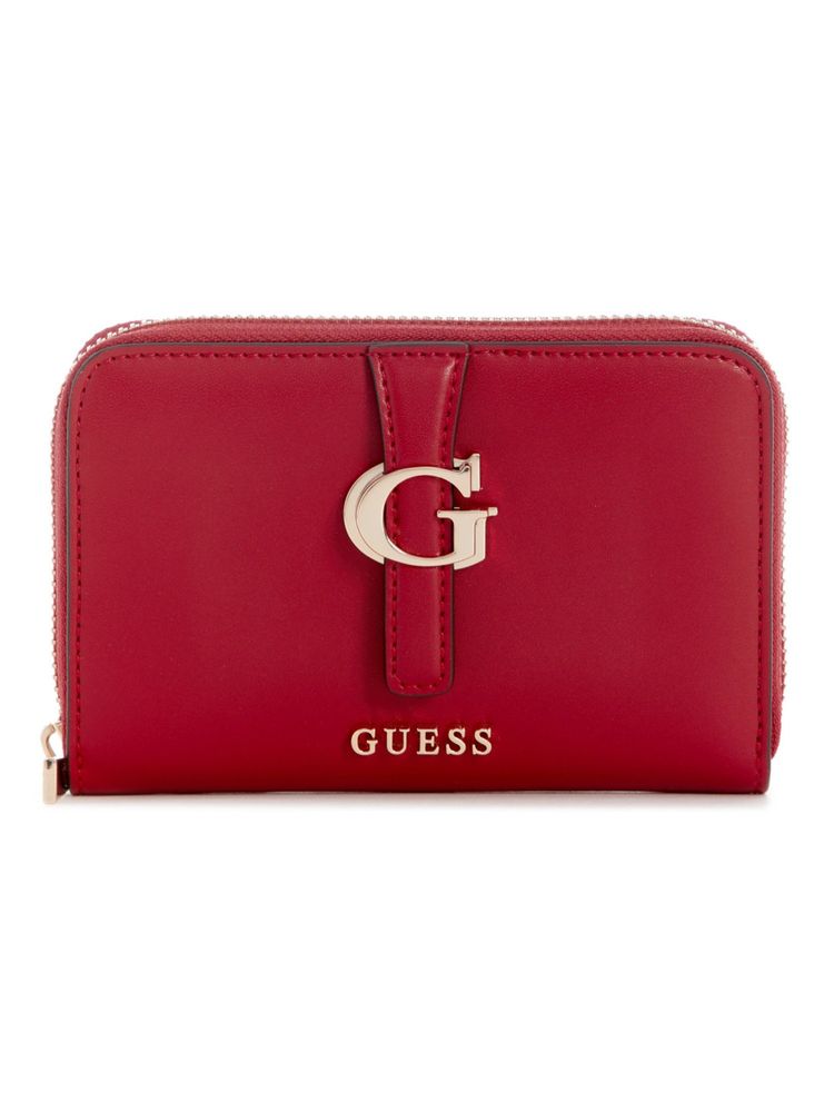 guess fashion Guess Carrie Red Women Zipper Solid Medium Wallet-picture-36