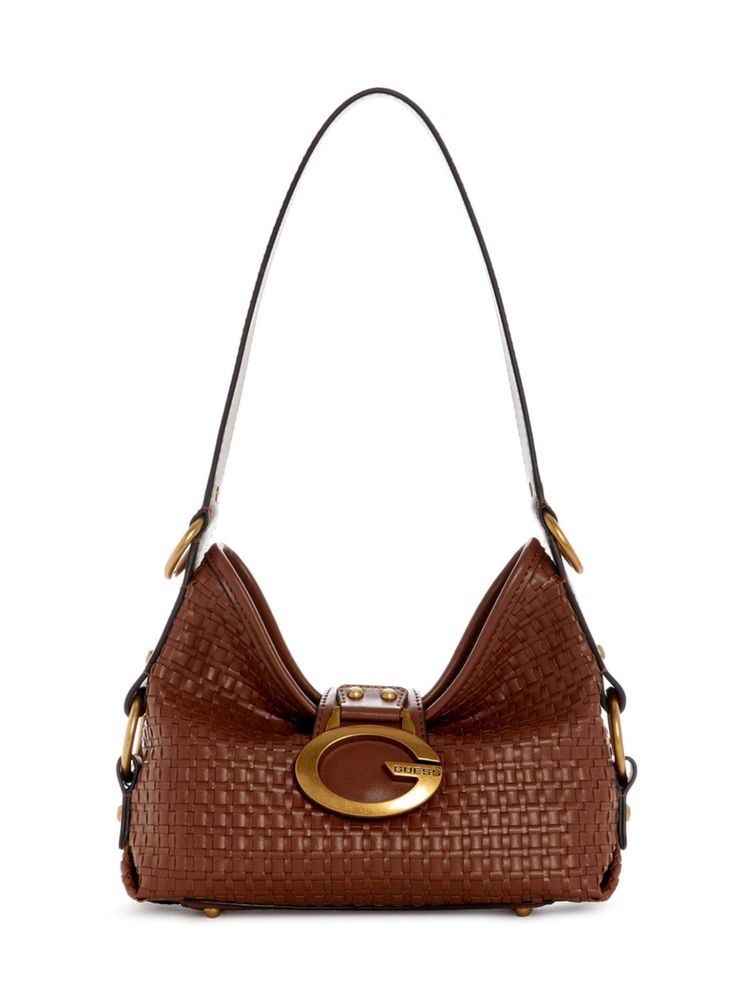 guess fashion Guess Camden Brown Women Zipper Textured Hobo Bag-picture-18