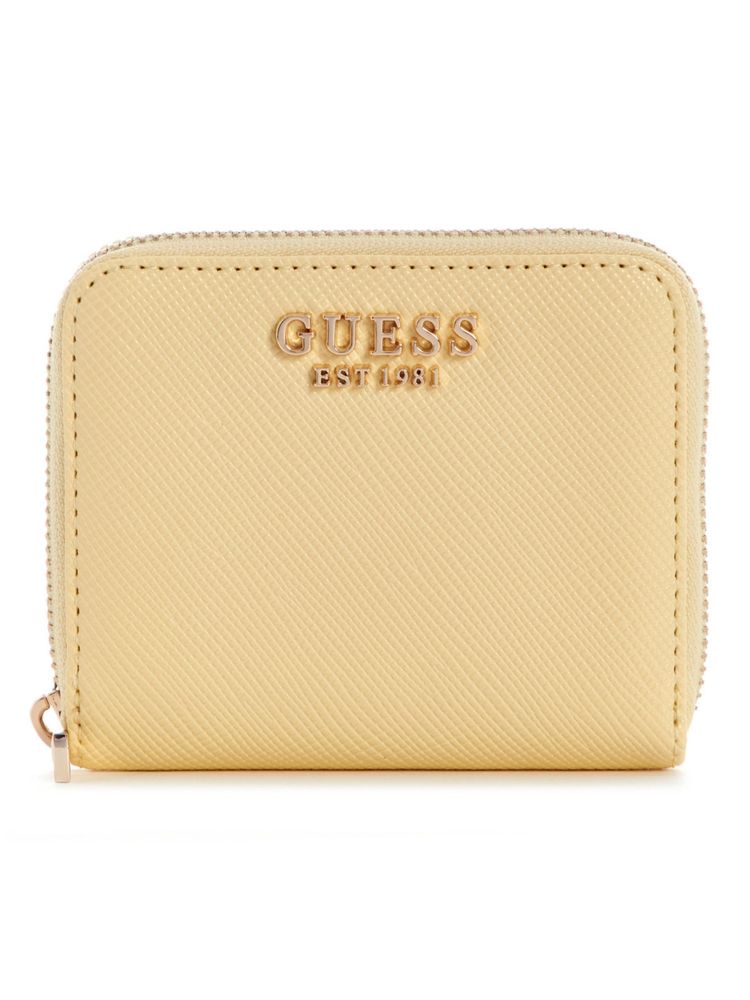 guess fashion Guess Gilda Yellow Women Zipper Textured Bifold Wallet-picture-33