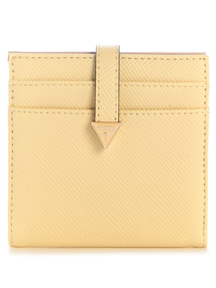 guess fashion Guess Gilda Yellow Women Textured Bifold Wallet-picture-31
