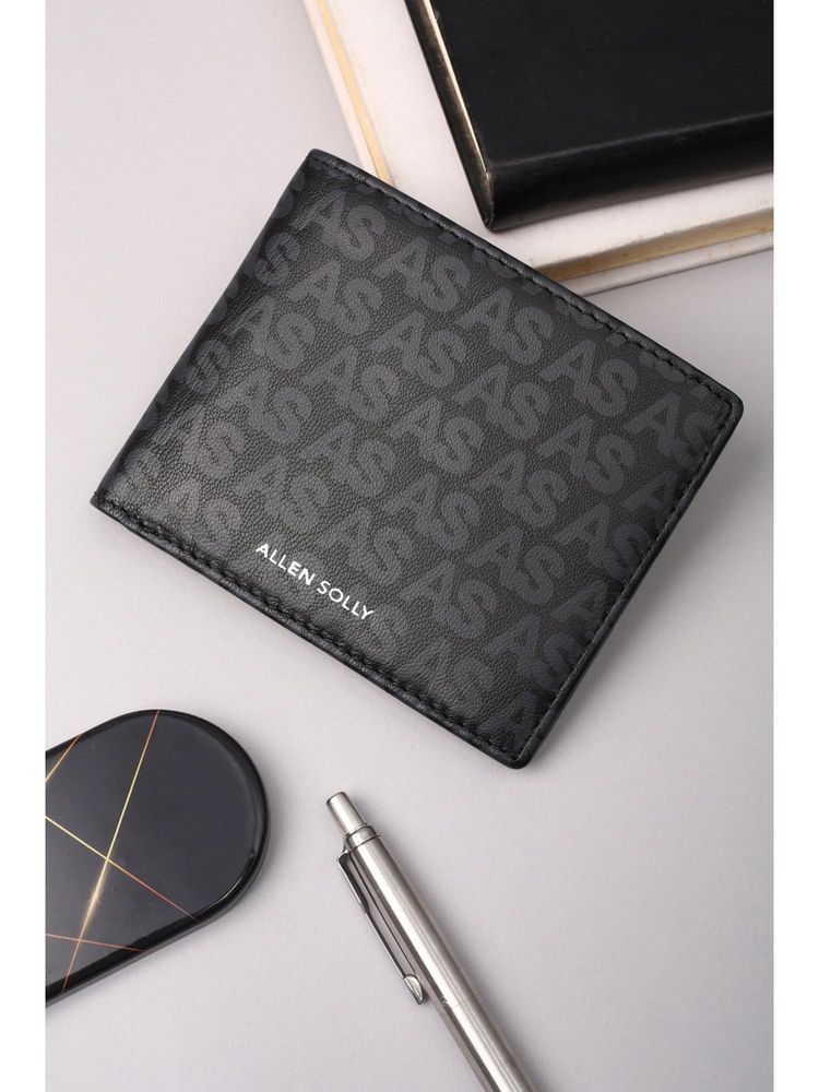 Allen Solly Men Casual Black Printed Wallet-picture-11