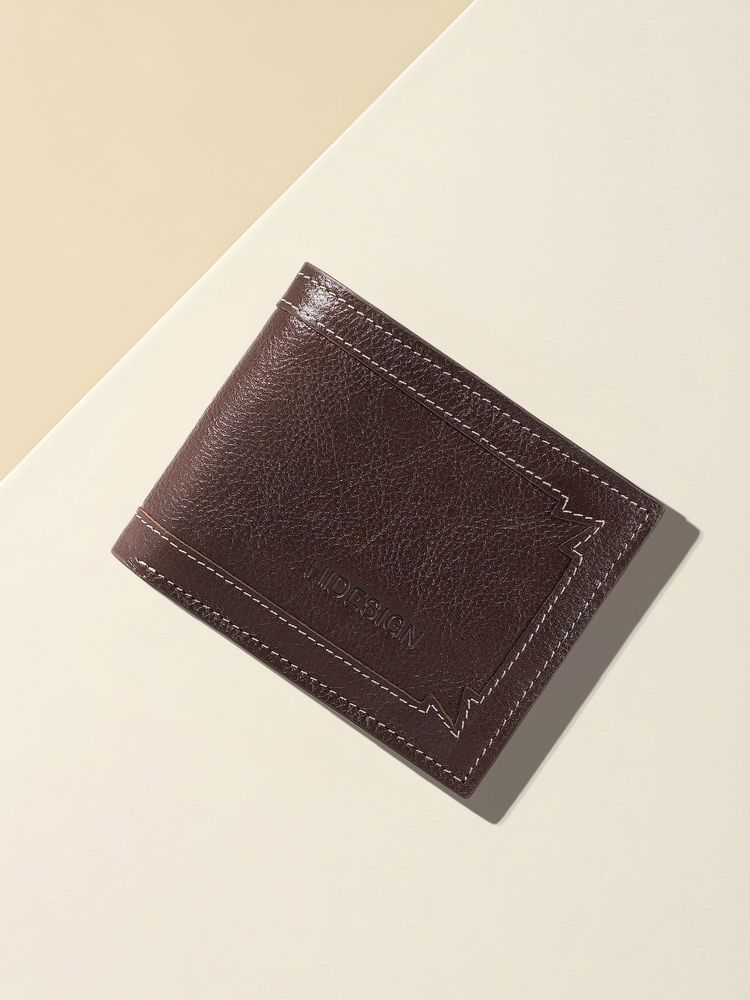 Hidesign Gangnam - W2 Mens Bi Fold Brown Wallet-picture-22