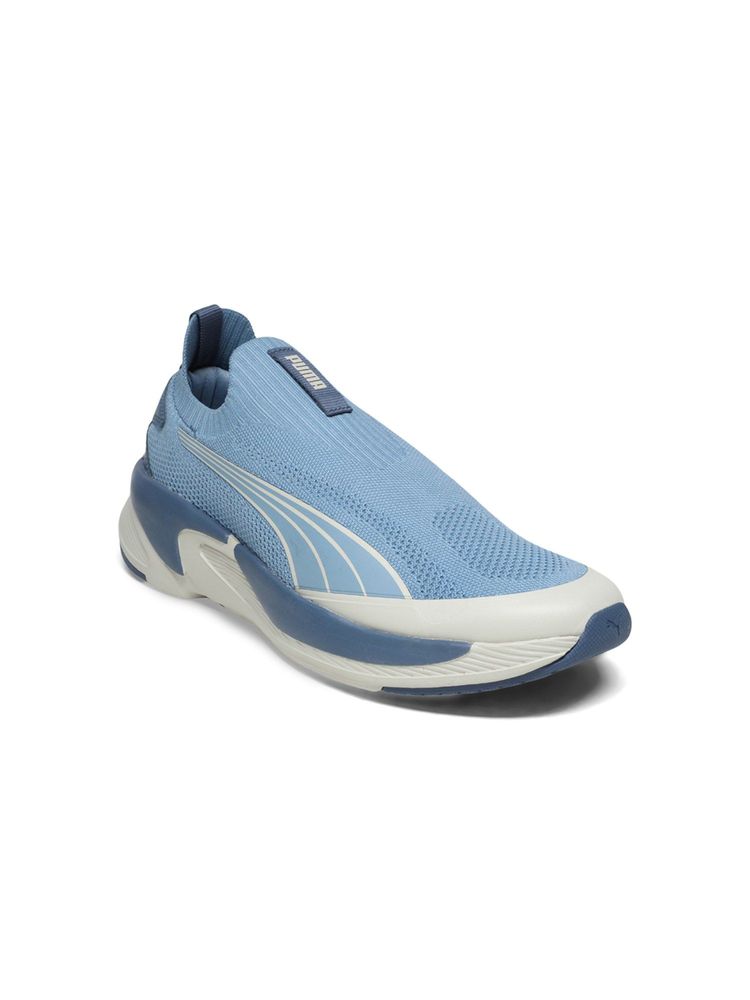 Puma Softride Premier GlideKnit Blue Running Shoes-picture-14